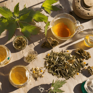 Infusion Bio Détox & Équilibre : Ortie, Bouleau & 6 Plantes pour une Purification Naturelle