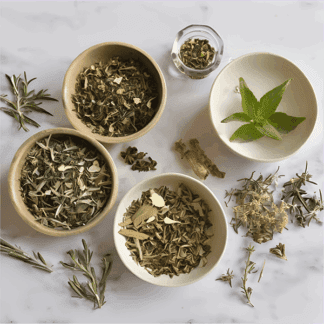 Infusion Bio Énergisante & Immunitaire : Romarin, Sureau, Menthe Poivrée & Gingembre