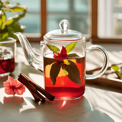 Tisane Bio Ayurvédique Épicée & Digestive : Menthe, Cannelle, Gingembre & 8 Plantes Bienfaisantes – Image 4