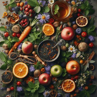 Tisane Bio Relaxante et Digestive : Pomme, Menthe, Camomille et 9 Plantes Bienfaisantes – Image 5