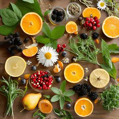 Tisane Bio Relaxante et Digestive : Pomme, Menthe, Camomille et 9 Plantes Bienfaisantes – Image 3