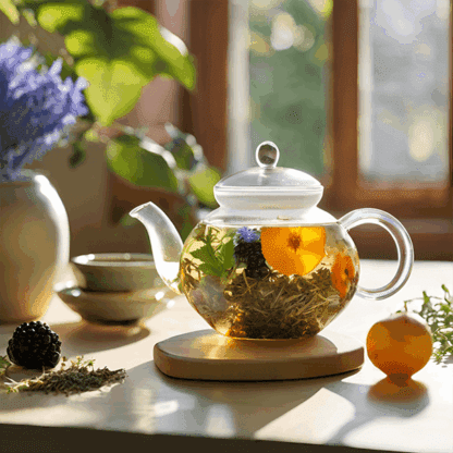 Tisane Bio Relaxante et Digestive : Pomme, Menthe, Camomille et 9 Plantes Bienfaisantes – Image 2