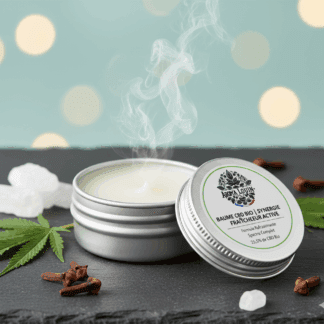 Baume CBD Bio | Synergie Fraîcheur Active