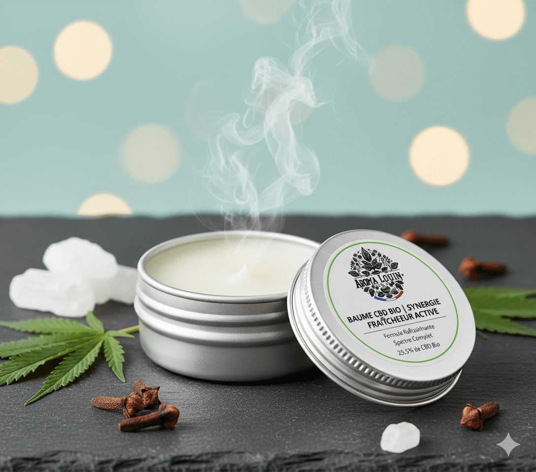 Baume CBD Bio | Synergie Fraîcheur Active