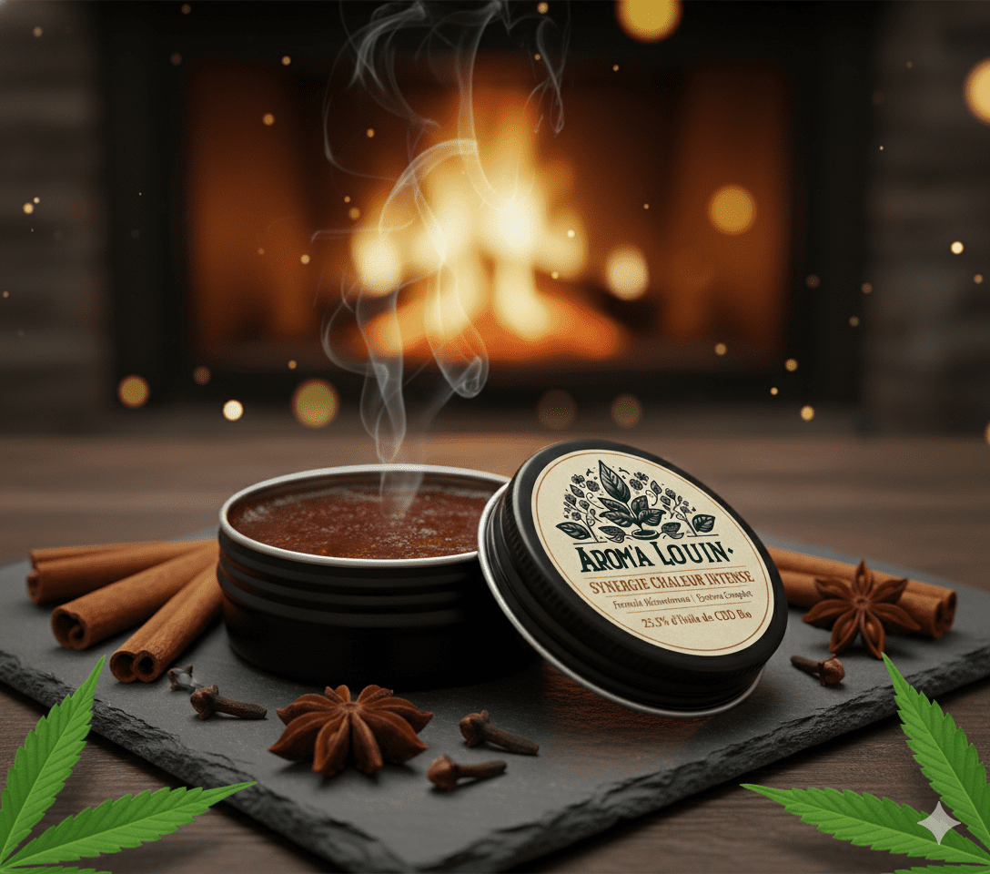 Baume CBD Bio | Synergie Chaleur Intense