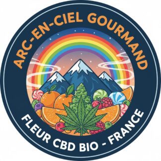 Fleur CBD Bio : Arc-en-Ciel Gourmand 🌈
