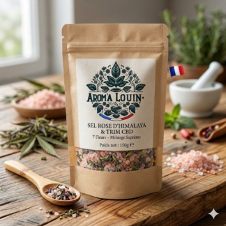 Recharge Sel Rose d'Himalaya & Trim CBD 7 Fleurs (150g)